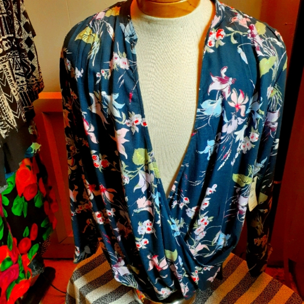 womens wrap top